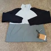 The North Face Flash Dry 1/4 Zip Pullover Windbreaker Jacket Women's Size M NWT