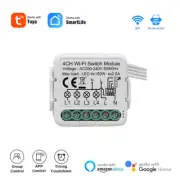 Tuya WiFi Switch Module 1/2/3/4 Gang 2 Way Control Works With Smart Life Smart H