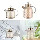 Glass Pitcher Multipurpose with Handle Fridge Pitcher and Lid Juice Jug