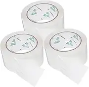 Seam Tape Duct 3 Rolls Fluorescent White 55mm x 91m Duct Tape Strong Adhesive for Diverse Projects