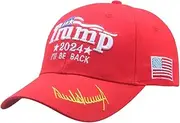 [B/M] 2024 Embroidered Hat | Keep Make America Great | Camouflage Hat for Men Camouflage Outdoor Sport Army B/
