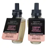 NEW Bath & Body Works 2 Vanilla Patchouli Wallflower Refill Bulbs