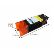 450nm 10w Visible Blue Light Laser Engraving Module TTL/PWM