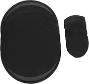 GARVALON 5pcs Traditional Folding Hand Fans Lightweight Portable Handheld Cooling Fan for Photography Decorative