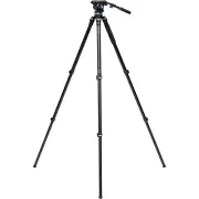 Benro Aluminum Single-Tube Tripod with S6Pro Fluid Video Head