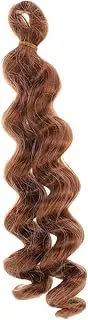 BAZEITFLOW Long Wavy Synthetic Wig For Women Realistic Hair Extension For Braids Performances And Events Braided Hair Extensions Wig