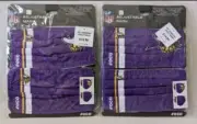 2 packs (4 facemask) Minnesota Vikings FOCO Adult Facmask