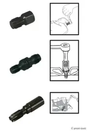 LISLE TOOLS AUTOMOTIVE THREAD CHASER SET – spark plug O2 oxygen sensor – threads