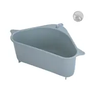 Triangle Sink Kitchen Storage Drain Basket Rack Shelf Holder Strainer Organizer-3 Colors