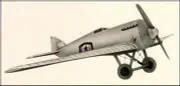 IL-400 Polikarpov I-1M-5 Fighter Airplane Desk Wood Model Big New