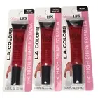 LA Colors Glossy Lips Sheer Lipgloss CBLG801 Jammin' Jelly - Lot Of 3