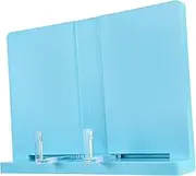 Angoily Folding Adjustable Book Stand for Portable Myopia Prevention Reading Rack Desktop Holder for Home Office and Classroom Ergonomic Design for Comfortable Reading Angle