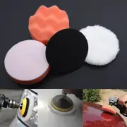Buffer Buffing Set Polisher Drill Polishing 4?? Adapter + Pad Car Parts Gross