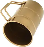 Kisangel Industrial Retro Stainless Steel Beer Mug Vintage Camping Cup for Outdoor Activities Lightweight and Portable for Coffee Tea and Parties