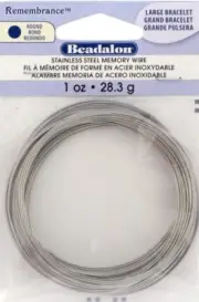 BEADALON Stainless Steel Memory Beading Wire