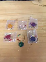 Tupperware Wine Glass Charms Set Of 6
