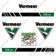 Fits Vermeer ZR5 1200 Decal kit Round Baler- 7 YEAR OUTDOOR 3M VINYL!