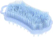 OATIPHO Scalp Cleaning Hair Comb Multi-function Shower Brush Silicone Body Scrub Brush