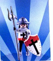 Playmobil,CRUSADER KNIGHT,RETIRED,DISCONTINUED