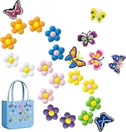 Anbjin Charms for Bogg Bag,Beach Bag Accessory, Accessories for Simply Southern Tote,Compatible with Simply Southern Bags