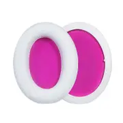 2-pack Headset Earmuffs for Kingston Hyperx Cloud Ii - White / Rose Red