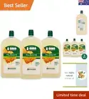 Naturals Liquid Hand Wash Soap 3L 3 x 1L packs, Milk and Honey Refill and Sav...
