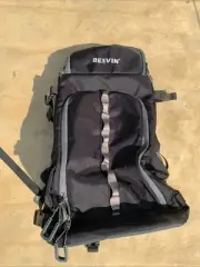 RESVIN Ski Boot Bag 65L Skiing Snowboarding Travel Backpack Waterproof Navy