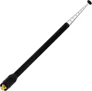 [Eightwood] 70-1000MHz Wide Band Handheld Telescopic Antenna 9-Section SMA Female Ham Radio Antennae for Kenwood Baofeng UV5R UV82 Two Way Radios HT Scanner