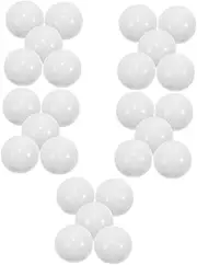 Totority 5sets Elegant Roulette Wheel Beads Rotating Balls for Table Games Home Fun Bar Use 5pcs*5