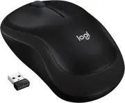 Logitech M185 Wireless Mouse, 2.4GHz with USB Mini Receiver 12M Bat Life- Black