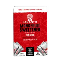 在飛比找momo購物網優惠-【LAKANTO】羅漢果兩倍甜經典白糖 3gx30包(植物萃