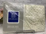 Springmaid Bill Blass Evening Lilacs Twin Flat Sheet No Iron Percale NEW