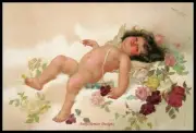 Love Among the Roses-Chart Needlework Crafts DIY Counted Cross Stitch Chart