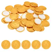 Letter F Gold Wax Seal Stickers, 50 Pack Envelope Seal Stickers Alphabet