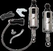 Progressive Rear Shock Chrome Adjustable RAP Softail Springer 89-99
