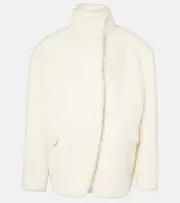 [Magda Butrym] Magda Butrym Alpaca-blend jacket AU 12 white