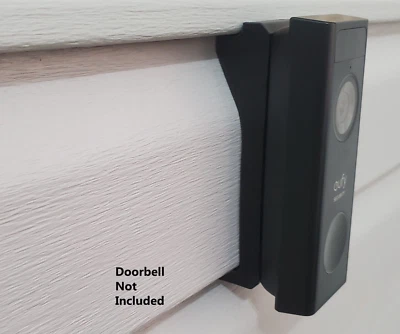 eufy Battery Video Doorbell C210 Dutch Lap 4.5" Siding Mounting Bracket Wedge