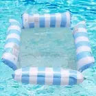 Floating Lounge Chair Inflatable Pool Float Hammock Bed Inflatable Pool Mattress