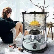 CSTAL 2600W Portable Kerosene Stove Heater, 9000BTU/H Non Electric Heater, 16-21 Hours Burning Time, Height Adjustable, for Indoor Outdoor Camping