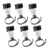 6 Pack Solar Pool Lights for Framed Above Ground Pools,Outdoor Swimming8244