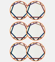 [Missoni] Missoni Nastri set of 6 dinner plates