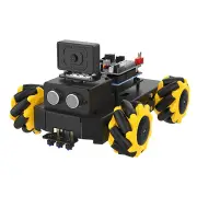Yahboom Smart Robot Car Kit Roboduino V2 with ESP32 WiFi Camera Metal Body Educational Toy Robotic Kit DIY for Arduino