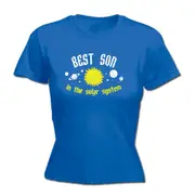 Best Son Solar System - Funny Novelty Womens T-Shirt T Shirt Tshirt