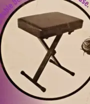 On Stage Stand Key Board Bench KT7800