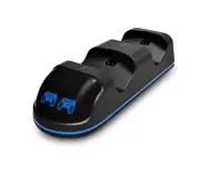 Reliable LED Indicator Wireless Gamepad Dual Charging Seat for PS4/Slim/Pro USA