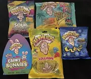 Big Candy Mixed Lot Sour Warheads Lollipops Taffy Cubes Free Shipping