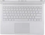 Keyboard, Book Keyboard Laptop Keyboard Laptop Keyboard Multifunctional Keyboard Silver Keyboard Replacement for 1 1704 1705