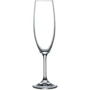Krystal by Classica Sienna Champagne Flute Set of 6 - 220ml Elegant Glassware