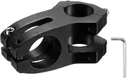 uxcell 25.4mm Bike Stem 45mm Aluminum Alloy Bicycle Handlebar Stem with Hex Wrench for Mountain Road Bike BMX MTB Cycling, Sand Black
