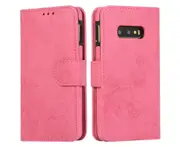 Detachable Wallet Phone Case for Easy Portability (Rose Red), Flip Case for Samsung Galaxy S10e